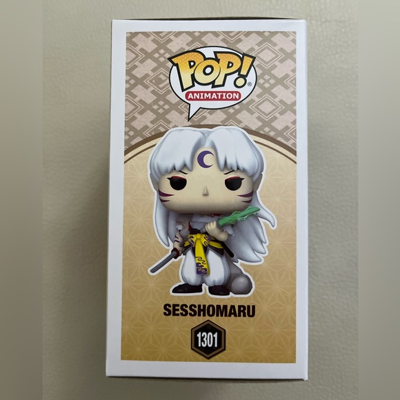 NWT - Funko Pop! Animation InuYasha #1301 Sesshomaru-2023 Summer Convention - Picture 5 of 6